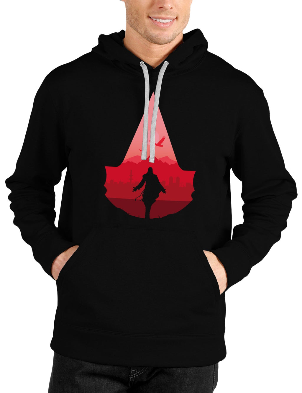 Assasian Creed Black Hoodie T-Shirts, Sweatshirt | CoreVibeTees.com