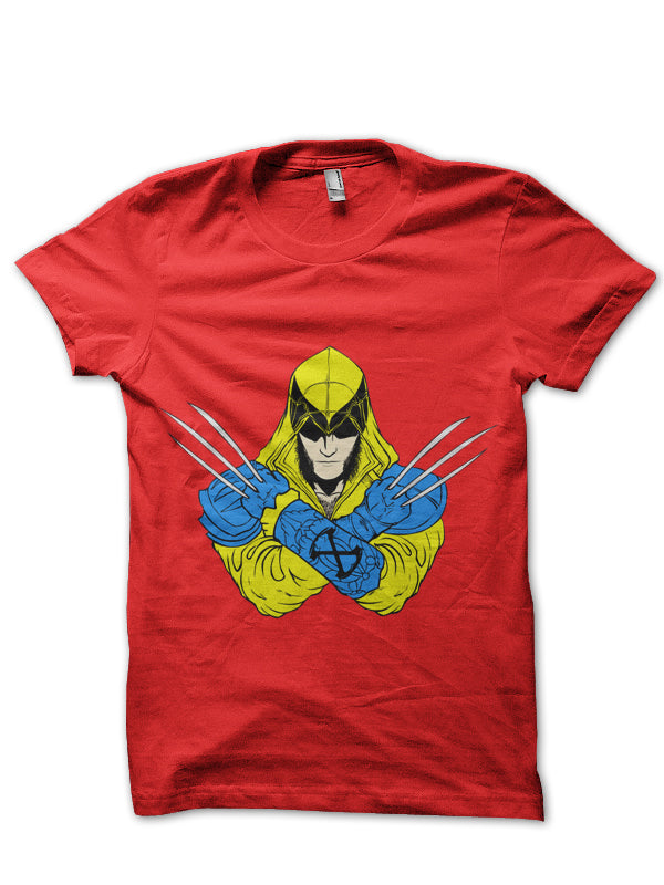 Assassin Wolve Red Tee Hoodie, Sweatshirt | CoreVibeTees.com
