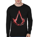 Assassins Creed Black Full Sleeve Tee Style001 Hoodie, Sweatshirt | CoreVibeTees.com
