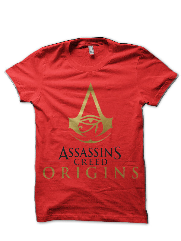Assassinâ€™s Creed Origins Red T-Shirt Hoodie, Sweatshirt | CoreVibeTees.com