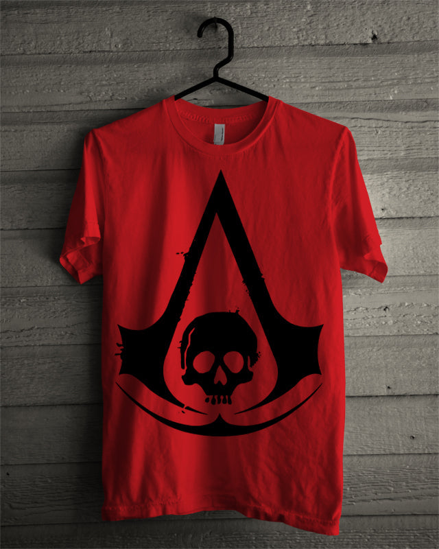 Assassins Creed Red Tee Hoodie, Sweatshirt | CoreVibeTees.com