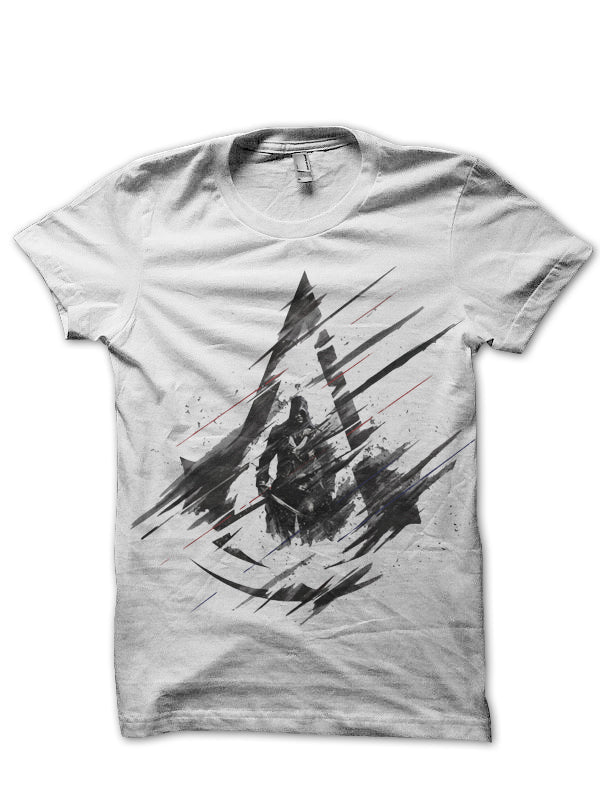 Assassins Creed White Tee Style003 Hoodie, Sweatshirt | CoreVibeTees.com