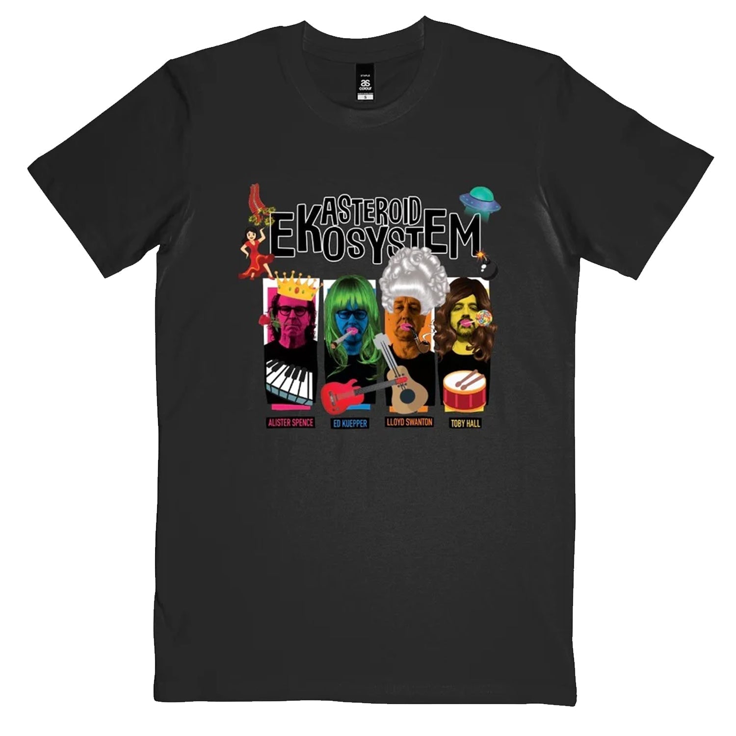 Asteroid Ekosystem Live T-Shirt (Charcoal) Hoodie, Sweatshirt | CoreVibeTees.com
