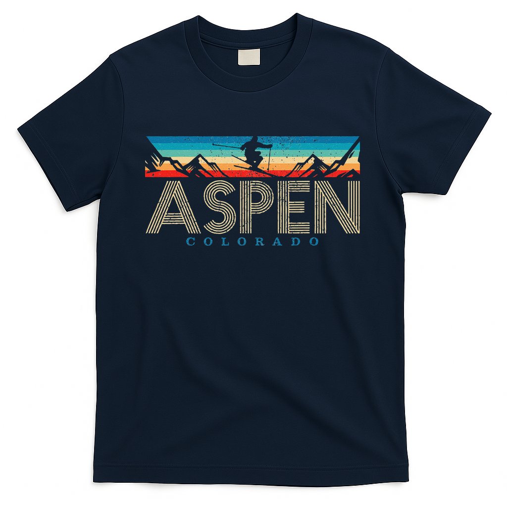 Aspen Skiing Winter Sport Colorado Ski Souvenir T-Shirt Hoodie, Sweatshirt | CoreVibeTees.com