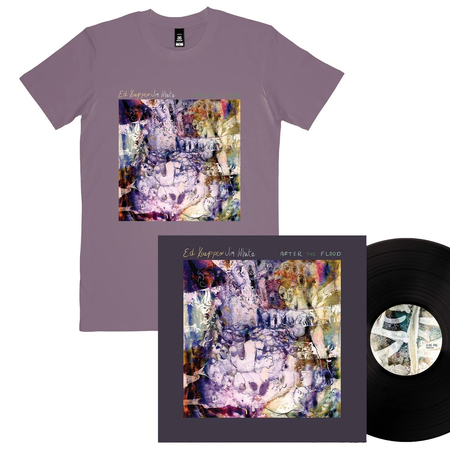 After The Flood LP (Black Vinyl) + After The Flood T-Shirt (Mauve) Hoodie, Sweatshirt | CoreVibeTees.com