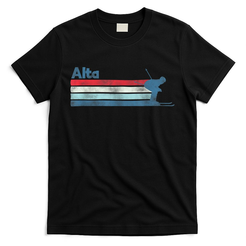 Alta Utah Retro Ski T-Shirt Hoodie, Sweatshirt | CoreVibeTees.com