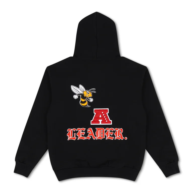 ðŸ ðŸ…°ï¸ ð‹ð„ð€ðƒð„ð‘. AUTHENTIC HOODIE - [BLACK] T-Shirts, Sweatshirt | CoreVibeTees.com (Image 2)