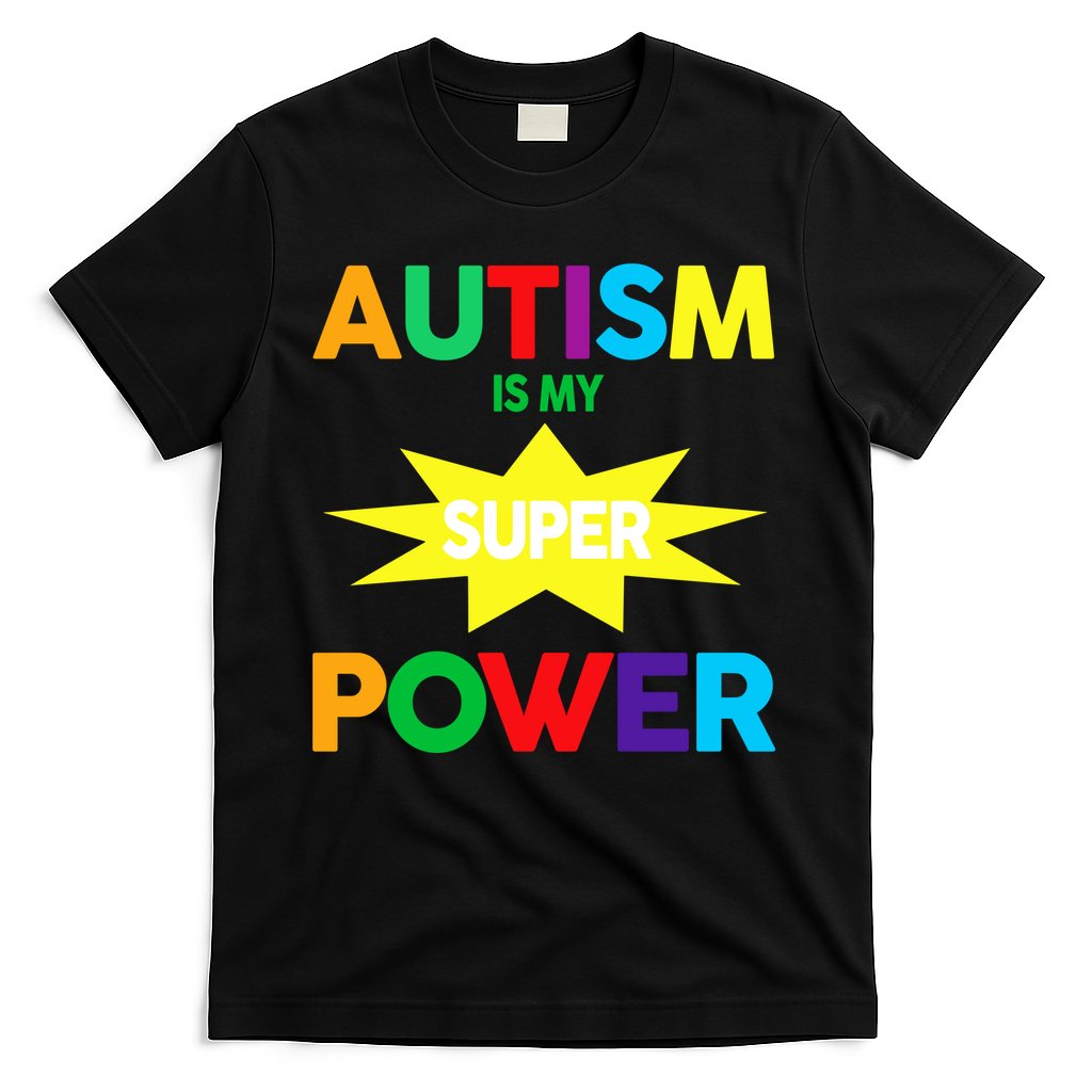 Autism Is My SuperPower Hero T-Shirt Hoodie, Sweatshirt | CoreVibeTees.com