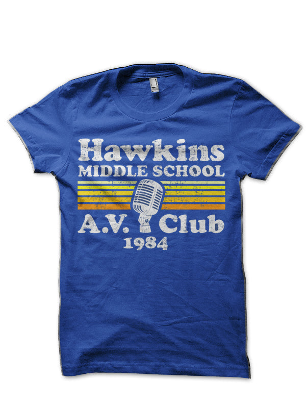 Hawkins Middle School A.V. Club T-Shirt Hoodie, Sweatshirt | CoreVibeTees.com