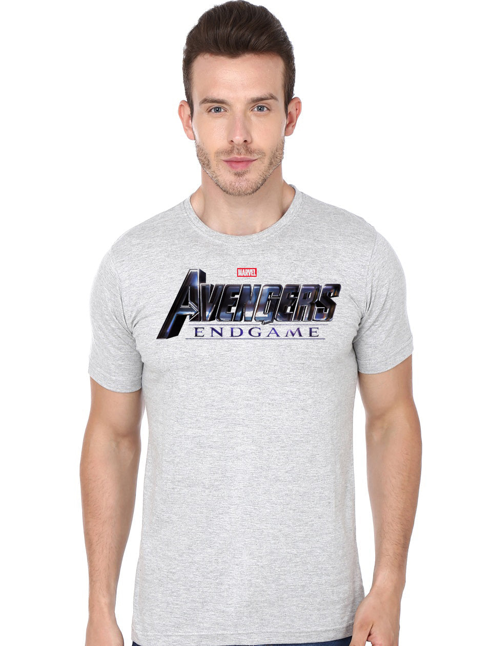 Avengers Endgame Grey Melange T-Shirt Hoodie, Sweatshirt | CoreVibeTees.com