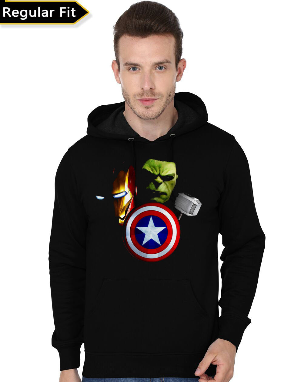 Avengers Infinity War Black Hoodie Style002 T-Shirts, Sweatshirt | CoreVibeTees.com