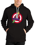 The Avengers : Team Assembled Black Hoodie T-Shirts, Sweatshirt | CoreVibeTees.com