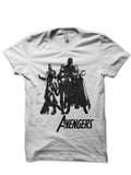 Avengers White Tee Style001 Hoodie, Sweatshirt | CoreVibeTees.com