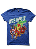 Avengers Assemble Royal Blue T-Shirt Hoodie, Sweatshirt | CoreVibeTees.com