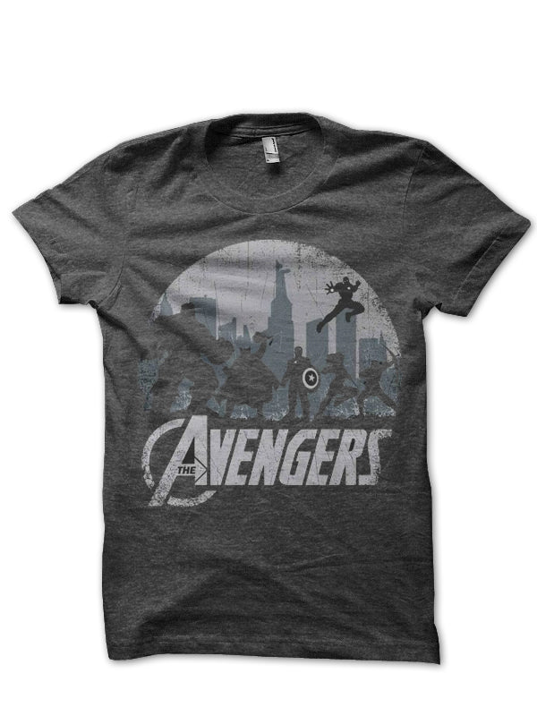 Avengers Charcoal Grey T-Shirt Hoodie, Sweatshirt | CoreVibeTees.com