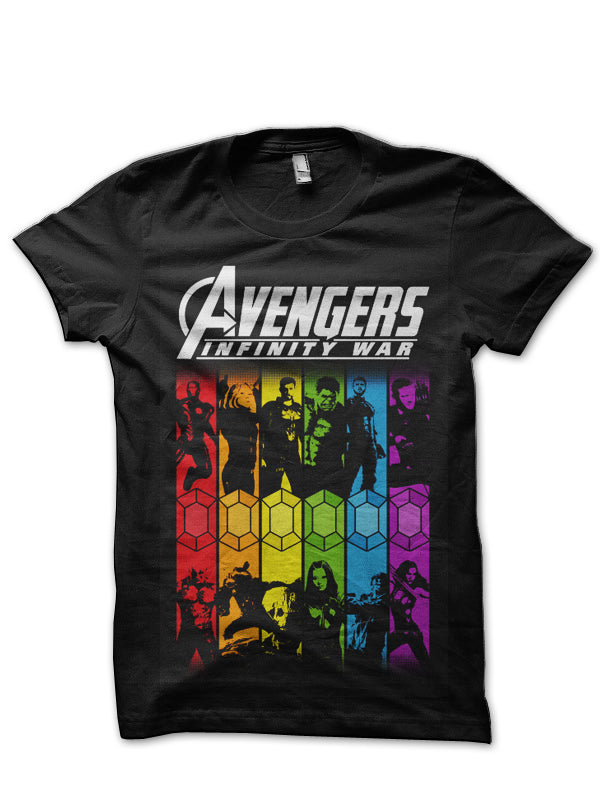 Avengers Infinity War Black T-Shirt Hoodie, Sweatshirt | CoreVibeTees.com