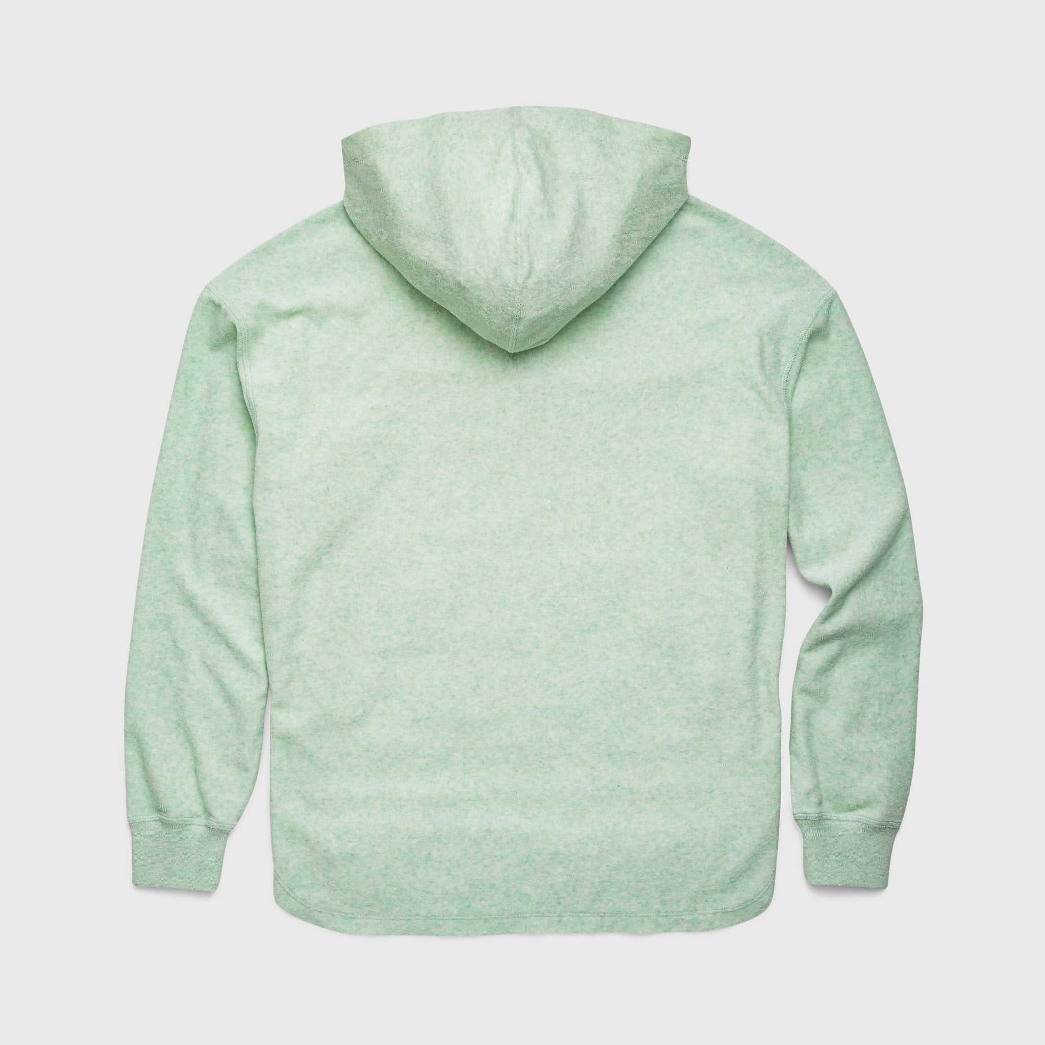 Avery Laceup Terry Hoodie - Green Bay Heather T-Shirts, Sweatshirt | CoreVibeTees.com (Image 2)