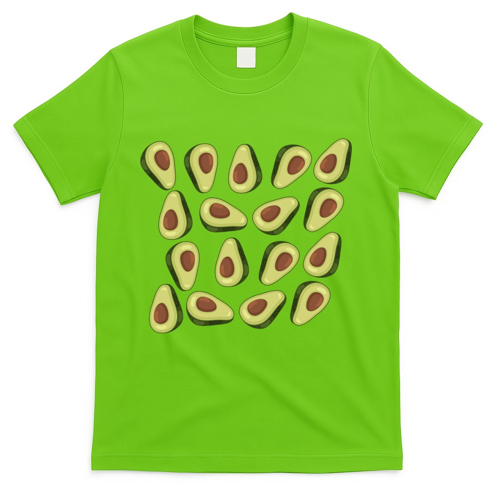 Avocados Pattern Guacamole Costume T-Shirt Hoodie, Sweatshirt | CoreVibeTees.com
