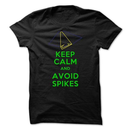 Avoid Spikes Black T-Shirt Hoodie, Sweatshirt | CoreVibeTees.com