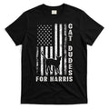 America Vote Usa Flag Cat Dudes For Kamala Harris Vote 2024 T-Shirt Hoodie, Sweatshirt | CoreVibeTees.com