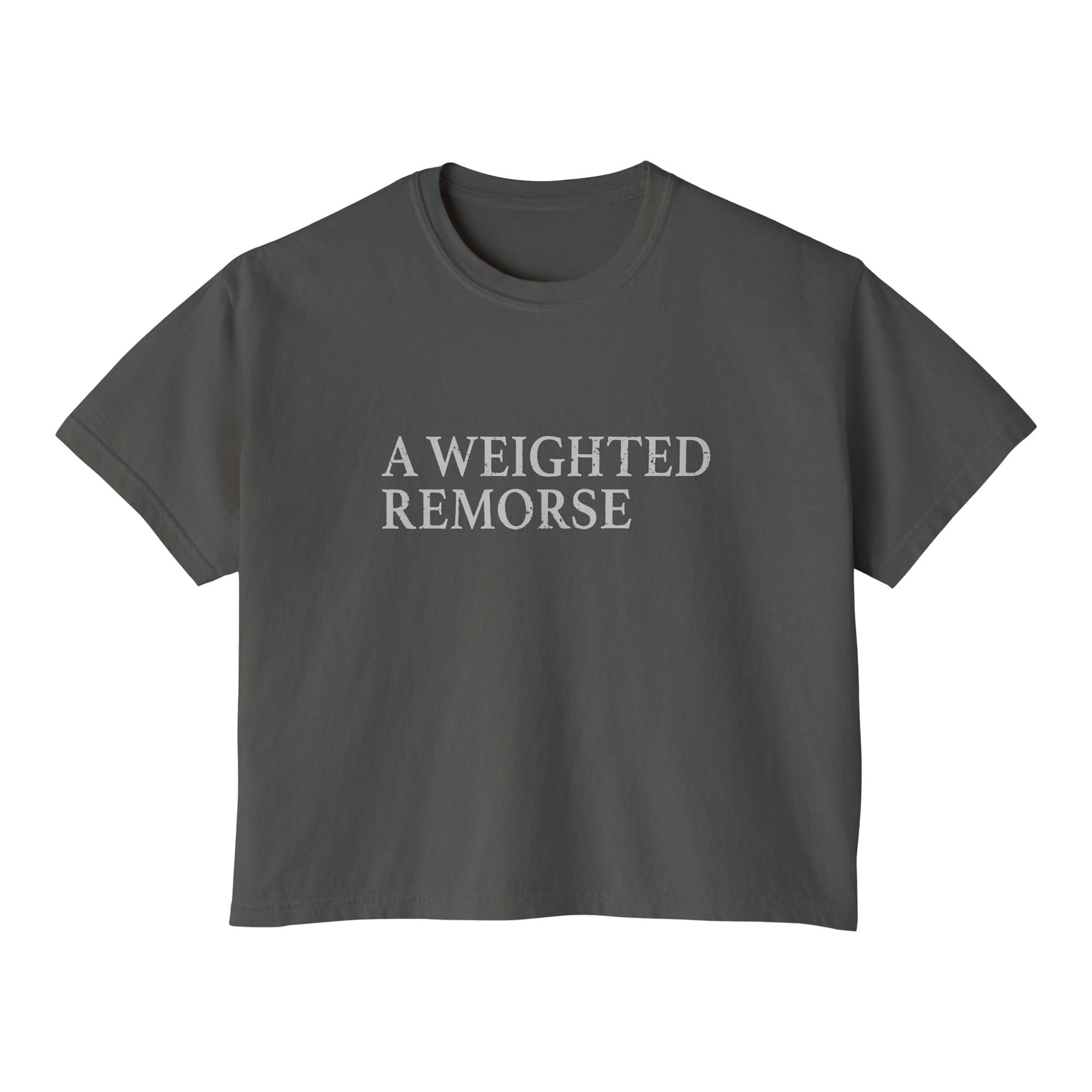 Rett Smith - Boxy Women's A Weighted Remorse Tee Hoodie, Sweatshirt | CoreVibeTees.com