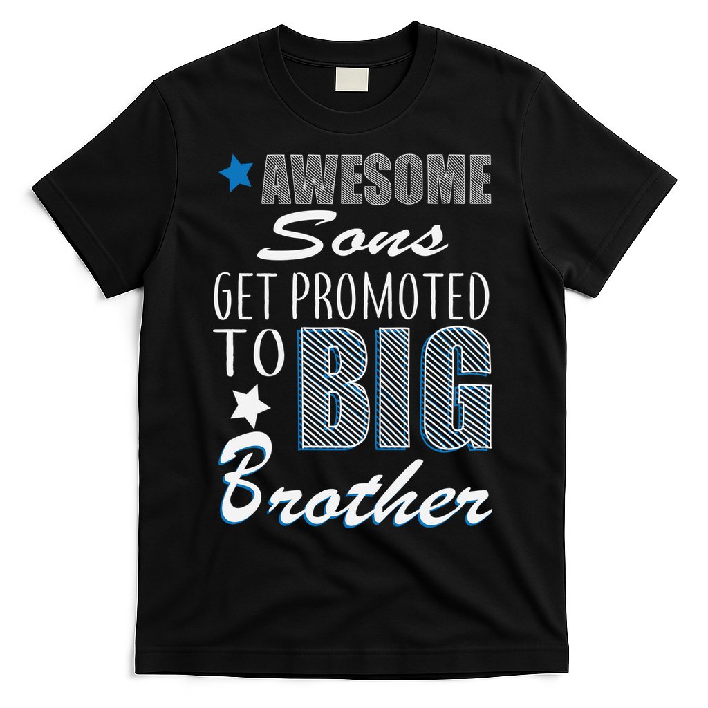 Awesome Son Promoted To Big Brother T-Shirt Hoodie, Sweatshirt | CoreVibeTees.com