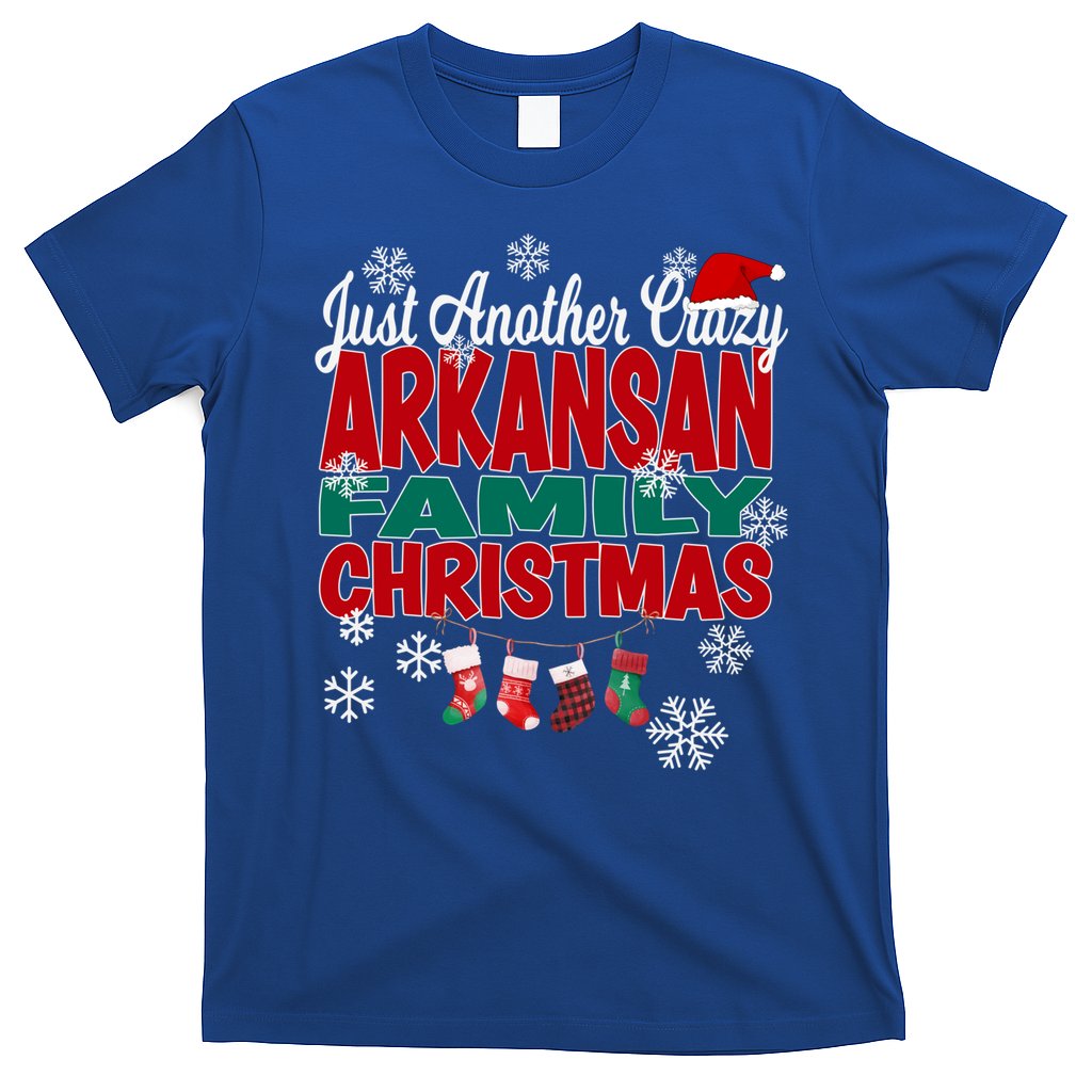 Arkansas Xmas Just Another Crazy Arkansan Family Christmas Cool Gift T-Shirt Hoodie, Sweatshirt | CoreVibeTees.com