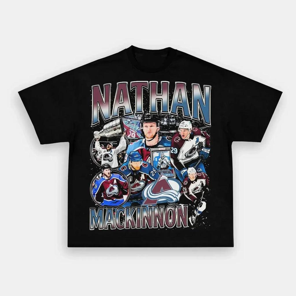 Nathan Mackinnon TEE Hoodie, Sweatshirt | CoreVibeTees.com (Image 1)