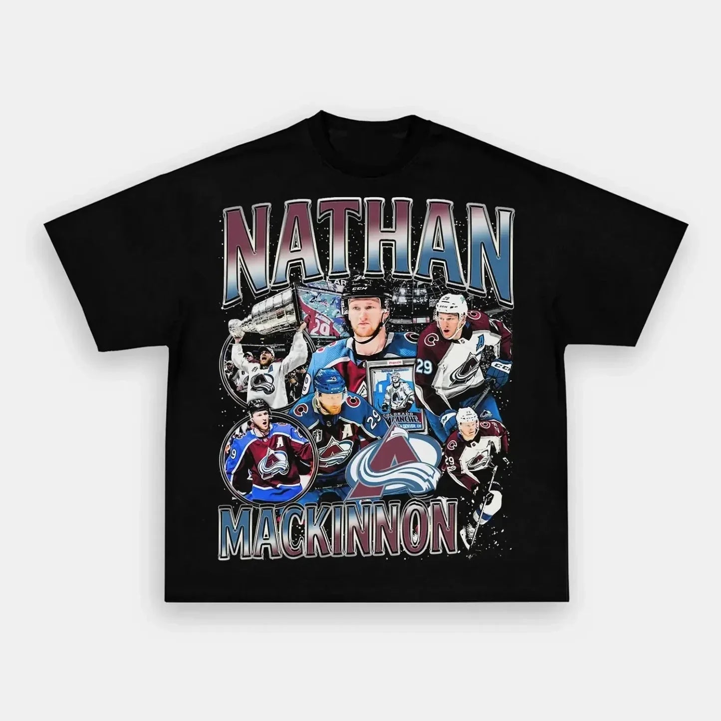 Nathan Mackinnon TEE Hoodie, Sweatshirt | CoreVibeTees.com (Image 1)