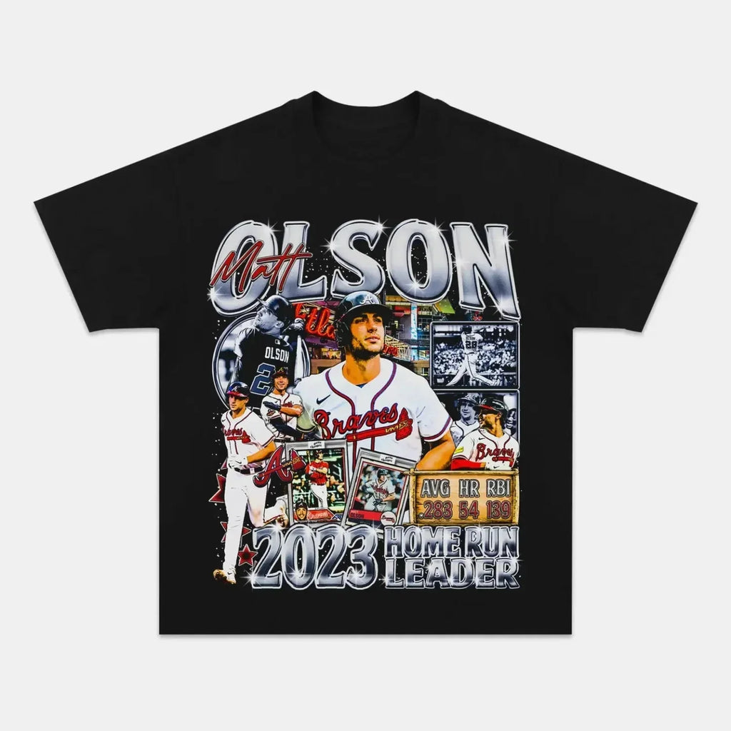 Matt Olson TEE Hoodie, Sweatshirt | CoreVibeTees.com (Image 1)