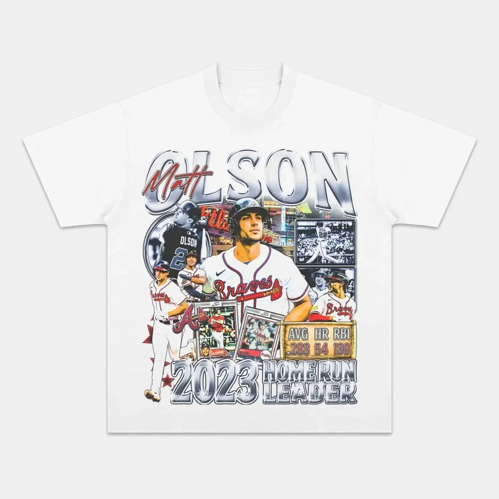 Matt Olson TEE Hoodie, Sweatshirt | CoreVibeTees.com (Image 2)