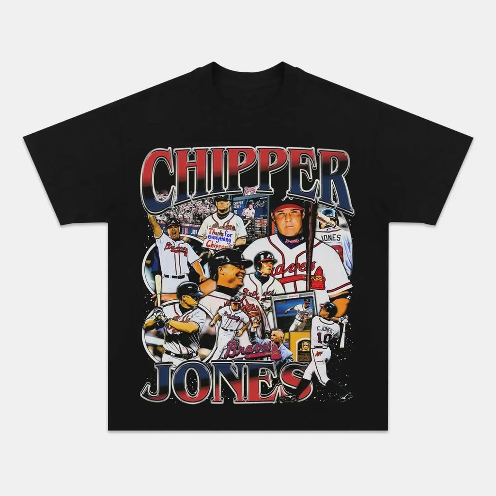 Chipper Jones TEE Hoodie, Sweatshirt | CoreVibeTees.com (Image 1)