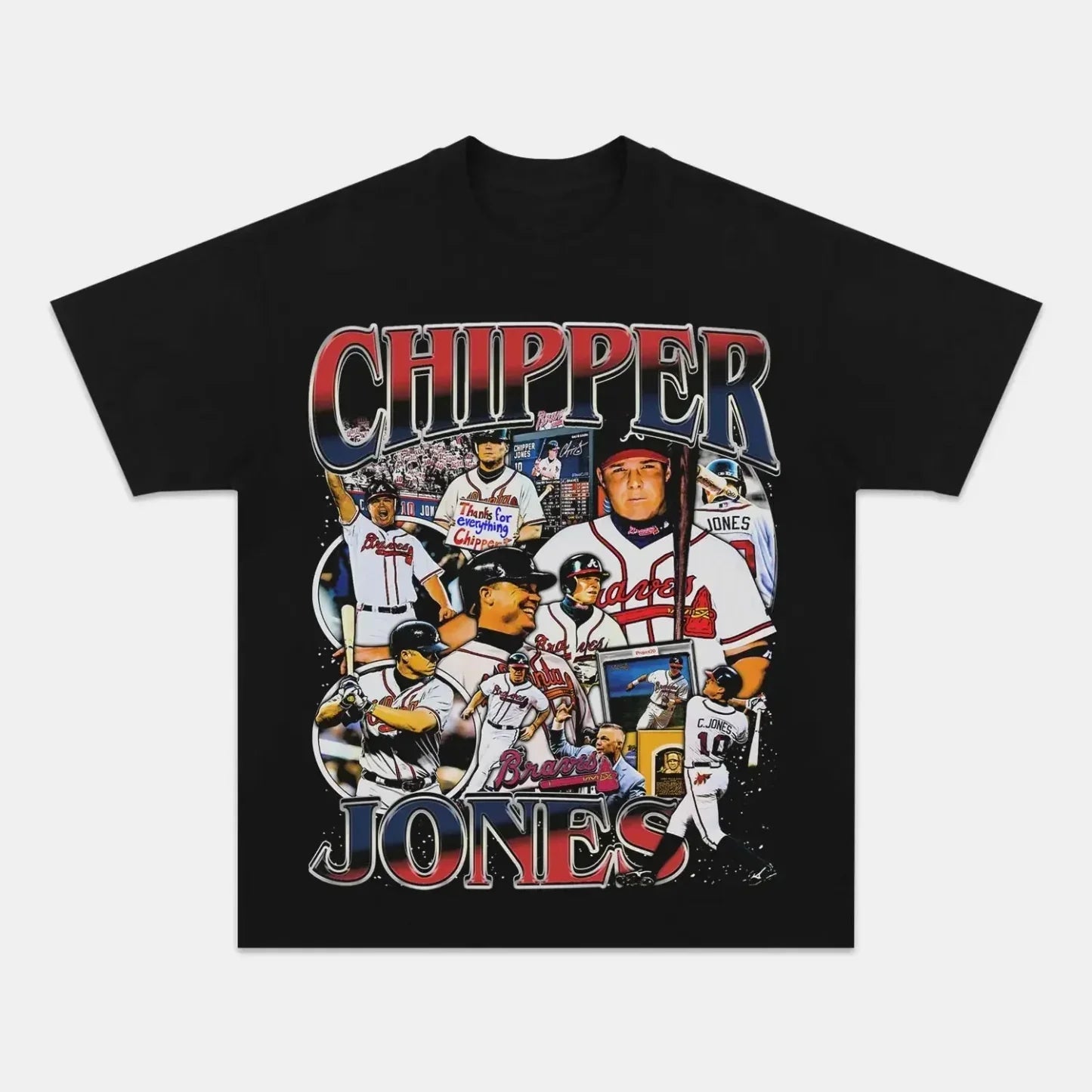 Chipper Jones TEE Hoodie, Sweatshirt | CoreVibeTees.com (Image 1)