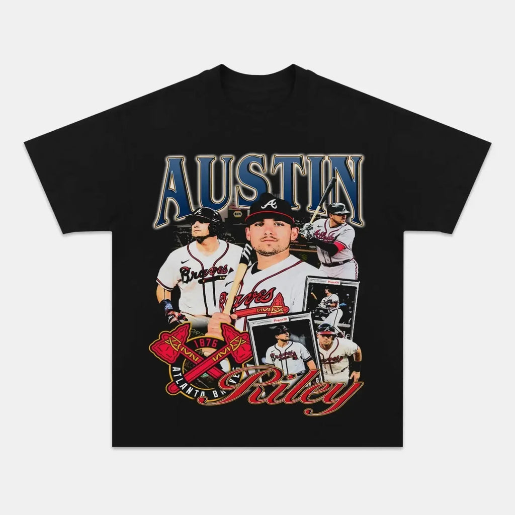 Austin Riley TEE Style001 Hoodie, Sweatshirt | CoreVibeTees.com (Image 1)