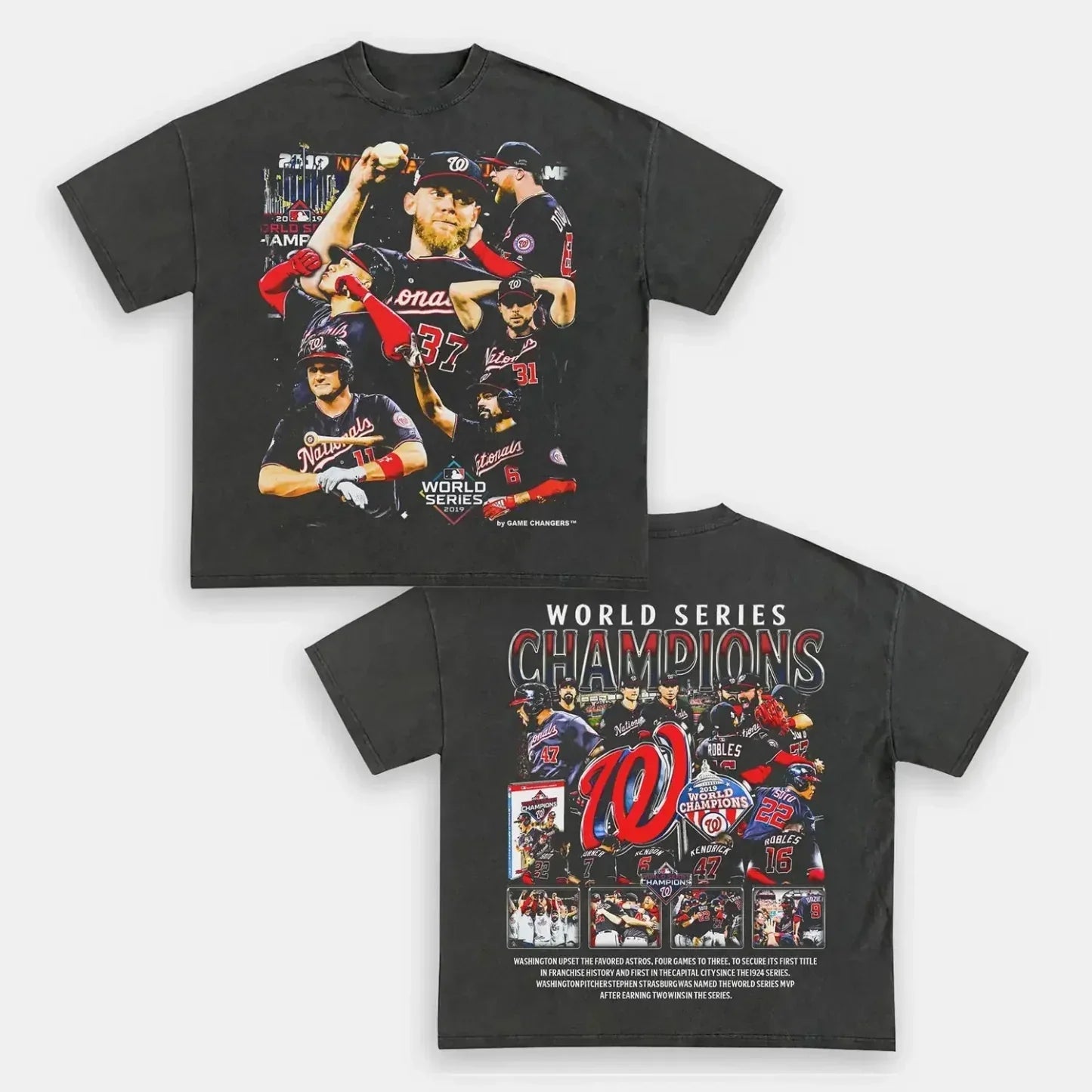 Nationals Back Design TEE Hoodie, Sweatshirt | CoreVibeTees.com (Image 3)