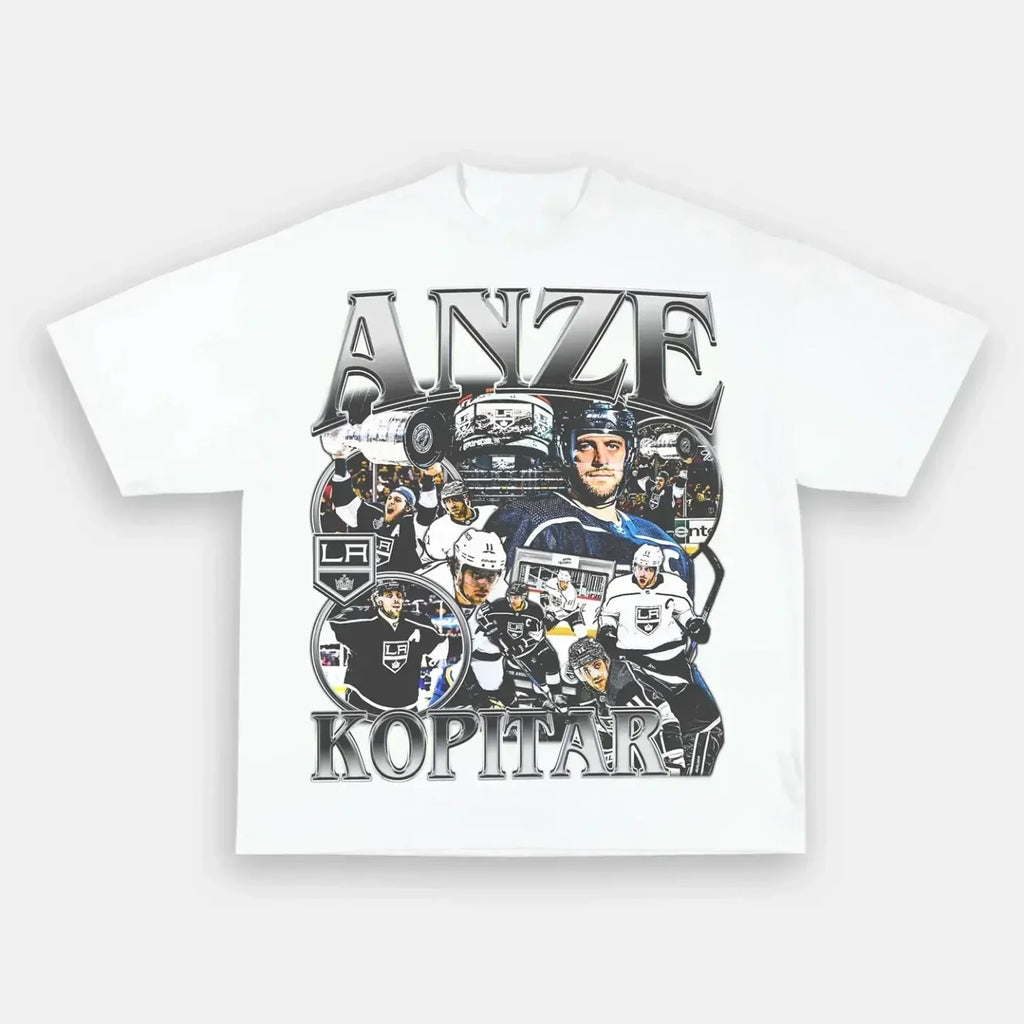 Anze Kopitar TEE Hoodie, Sweatshirt | CoreVibeTees.com (Image 2)