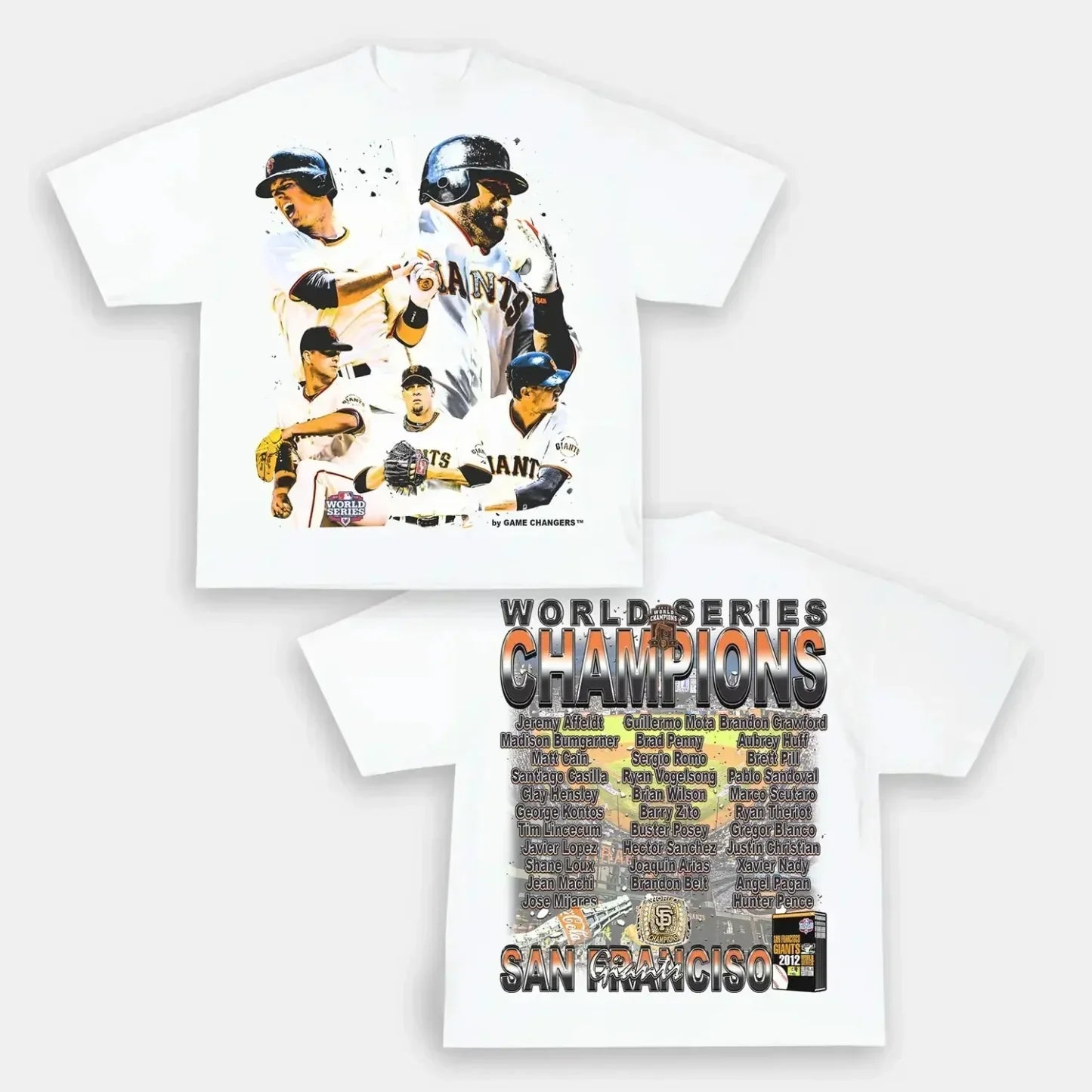 Giants Back Design TEE Style002 Hoodie, Sweatshirt | CoreVibeTees.com (Image 2)