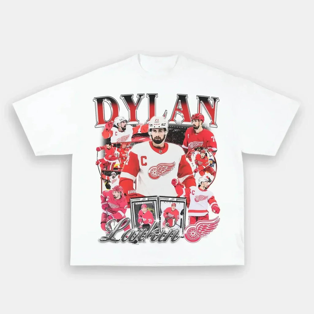Dylan Larkin TEE Hoodie, Sweatshirt | CoreVibeTees.com (Image 2)