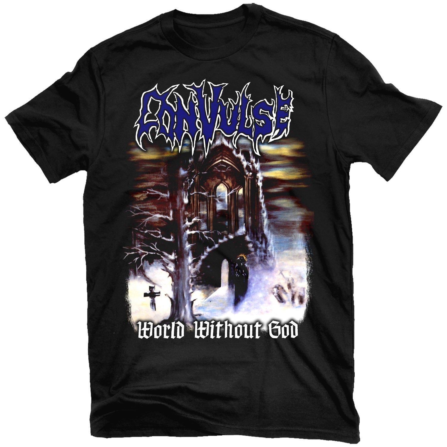 Convulse - World Without God t-shirt Hoodie, Sweatshirt | CoreVibeTees.com