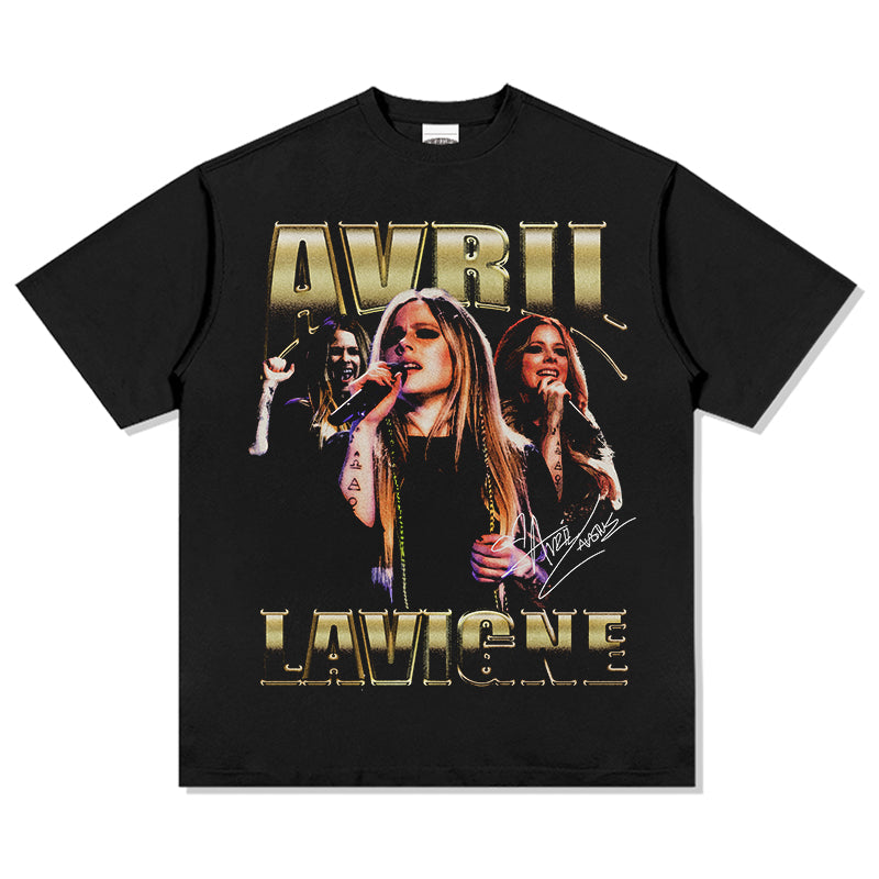 Avril Lavigne Tee Hoodie, Sweatshirt | CoreVibeTees.com (Image 1)
