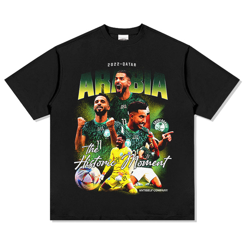 2022-Qatar "The Historic Moment" Tee Hoodie, Sweatshirt | CoreVibeTees.com (Image 2)