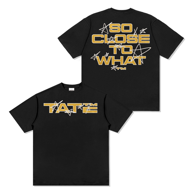 Tate McRae "So Close to What" Tee Hoodie, Sweatshirt | CoreVibeTees.com (Image 1)