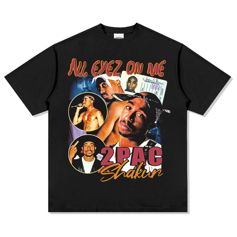 All Eyez On Me By Tupac Shakur Tee Hoodie, Sweatshirt | CoreVibeTees.com (Image 1)