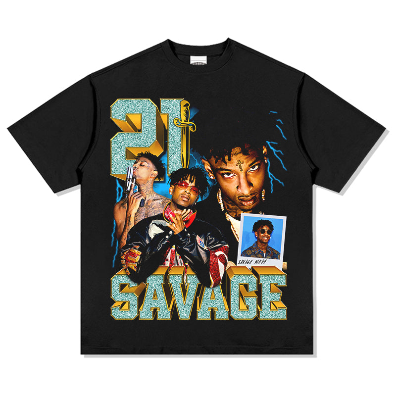 21 Savage Tee Style002 Hoodie, Sweatshirt | CoreVibeTees.com (Image 1)