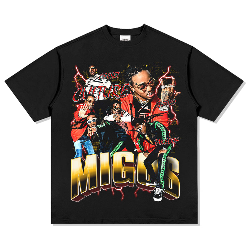 Migos Tee Style001 Hoodie, Sweatshirt | CoreVibeTees.com (Image 1)