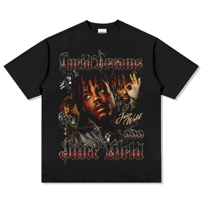 Lucid Dreams By Juice Wrld Tee Style001 Hoodie, Sweatshirt | CoreVibeTees.com (Image 1)