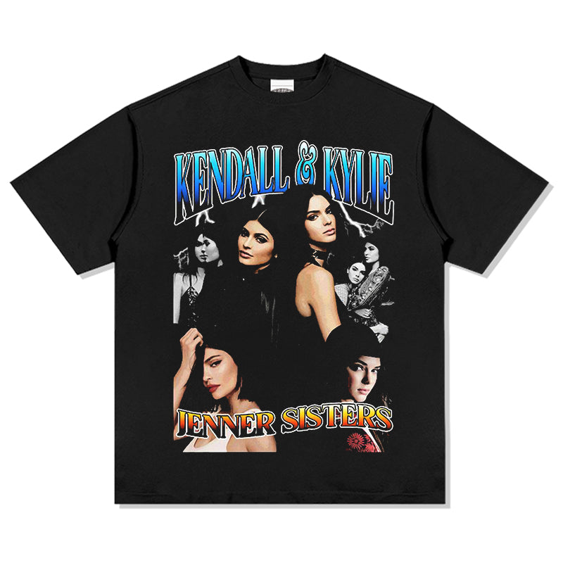 Jenner Sisters By Kendall Jenner TEE Hoodie, Sweatshirt | CoreVibeTees.com (Image 1)