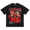 Cristiano Ronaldo "Signature" Tee Hoodie, Sweatshirt | CoreVibeTees.com (Image 1)