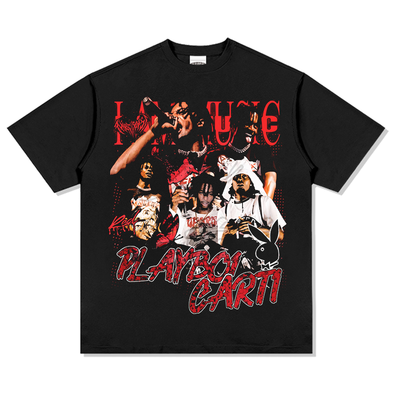 Playboi Carti "I Am Music" Tee Style003 Hoodie, Sweatshirt | CoreVibeTees.com (Image 1)