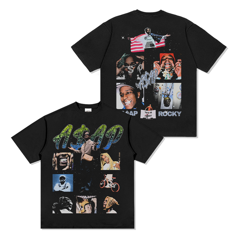 Asap Rocky Tee Style005 Hoodie, Sweatshirt | CoreVibeTees.com (Image 1)